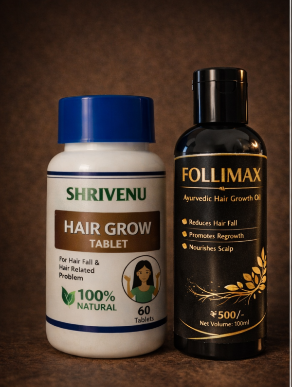 Shrivenu Advanced Hair Regrowth oil and tablet  for Men & Women
